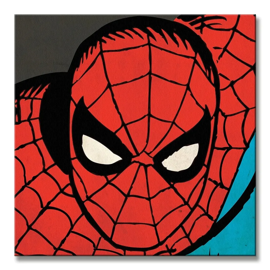 marvel-comics-spider-man-closeup-obraz-na-plotnie-40x40-cm
