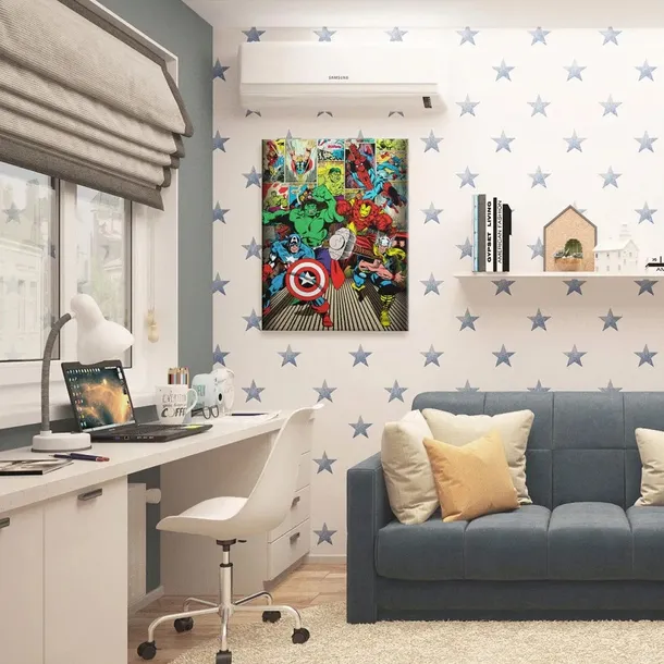 marvel-comics-here-come-the-heroes-obraz-na-plotnie-60x80-cm-stan-nowy