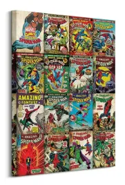 marvel-spider-man-covers-obraz-na-plotnie-60x80-cm