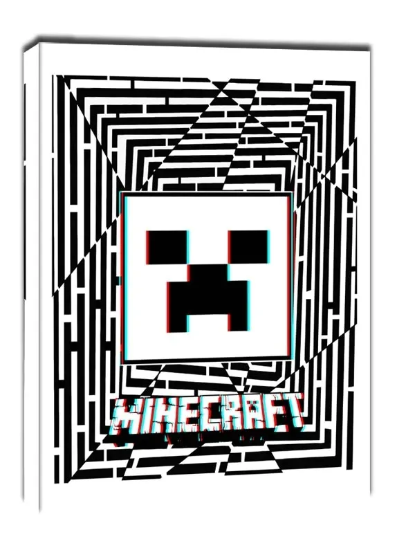 maze-gaze-minecraft-obraz-na-plotnie-60x80-cm