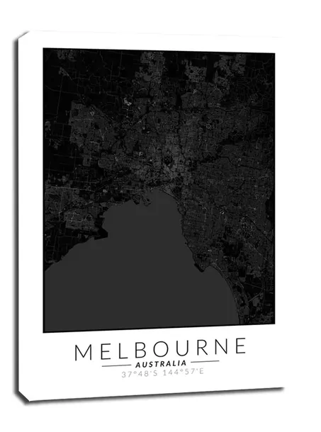 melbourne-mapa-czarna-obraz-na-plotnie-20x30-cm