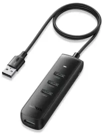 adapter-4w1-ugreen-cm416-hub-usb-do-4x-usb-1m-czarny