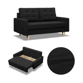 kanapa-rozkladana-dwuosobowa-do-salonu-pojemnik-bonell-sofa-blank-czarna