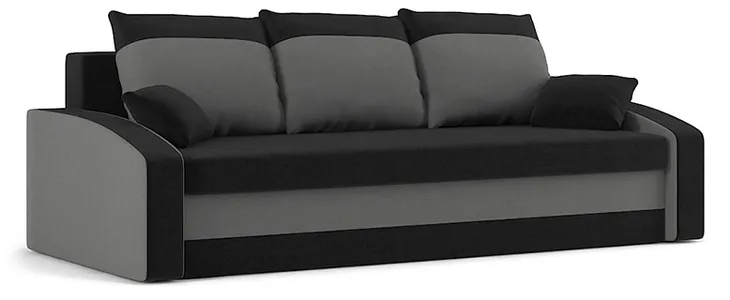 Kanapa HEWLET Rozkładana Sofa z FUNKCJĄ SPANIA i Podłokietnikami Bokami