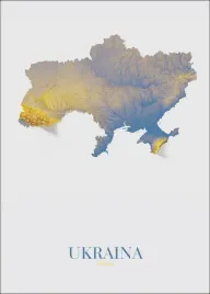 ukraina-mapa-plakat-50x70-cm