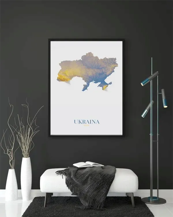ukraina-mapa-plakat-50x70-cm