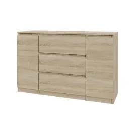 komoda-dab-sonoma-jasna-120cm-duza-z-3-szufladami-i-2-szafkami-pojemna