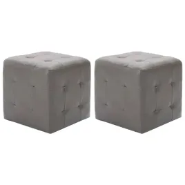 pufy-2-szt-szare-30-x-30-x-30-cm-sztuczna-skora
