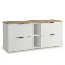 szafka-pod-umywalke-regal-140-cm-4-szuflady-biala-dab-cremon-blat-roma
