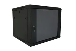 szafa-rack-9u-19-600x450-telcoline-czarna-z-szyba-hartowana