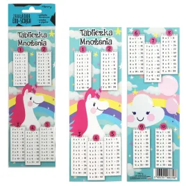 zakladka-edukacyjna-dwustronna-sciaga-tabliczka-mnozenia-jednorozec-henry
