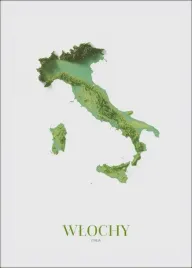 wlochy-mapa-plakat-61x915-cm