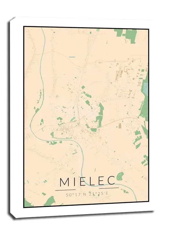 mielec-mapa-kolorowa-obraz-na-plotnie-70x100-cm