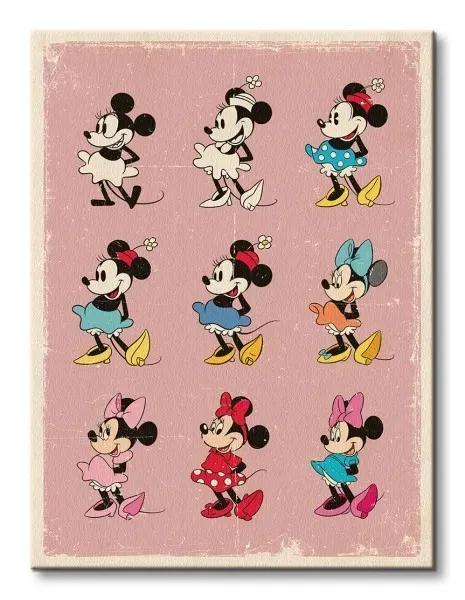 minnie-mouse-evolution-obraz-na-plotnie-30x40-cm