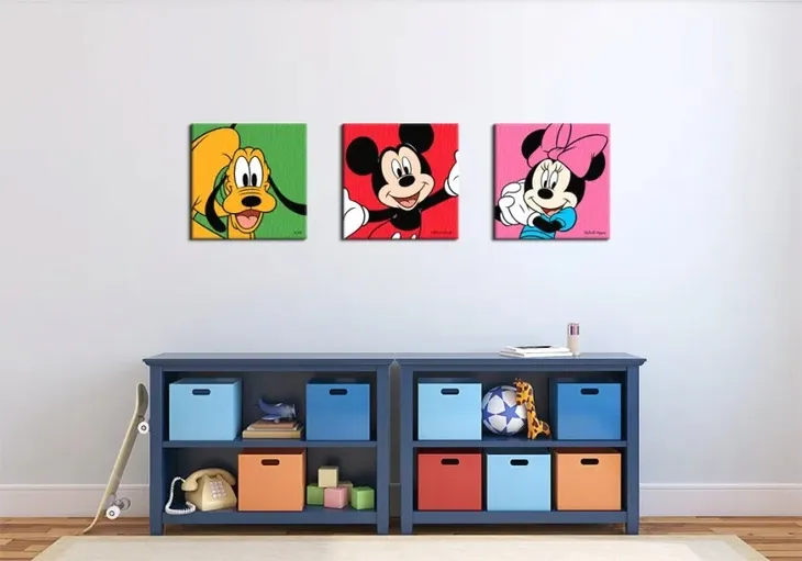 minnie-mouse-pink-obraz-na-plotnie-40x40-cm-stan-nowy