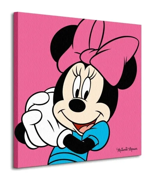 minnie-mouse-pink-obraz-na-plotnie-85x85-cm-stan-nowy