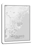 monako-mapa-czarno-biala-obraz-na-plotnie-30x40-cm