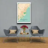 monako-mapa-kolorowa-obraz-na-plotnie-60x80-cm-stan-nowy