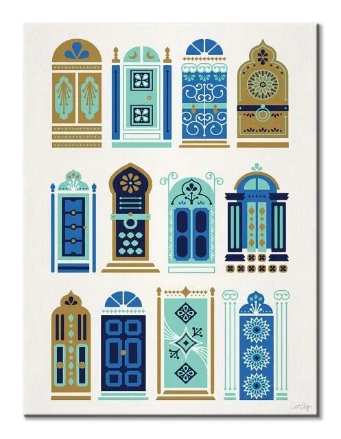 moroccan-doors-obraz-na-plotnie-60x80-cm