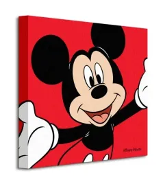 myszka-miki-mickey-mouse-red-obraz-na-plotnie-40x40-cm