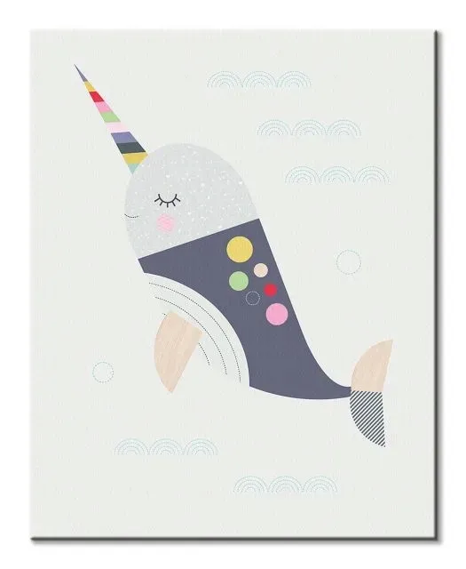 narwhal-obraz-na-plotnie-40x50-cm