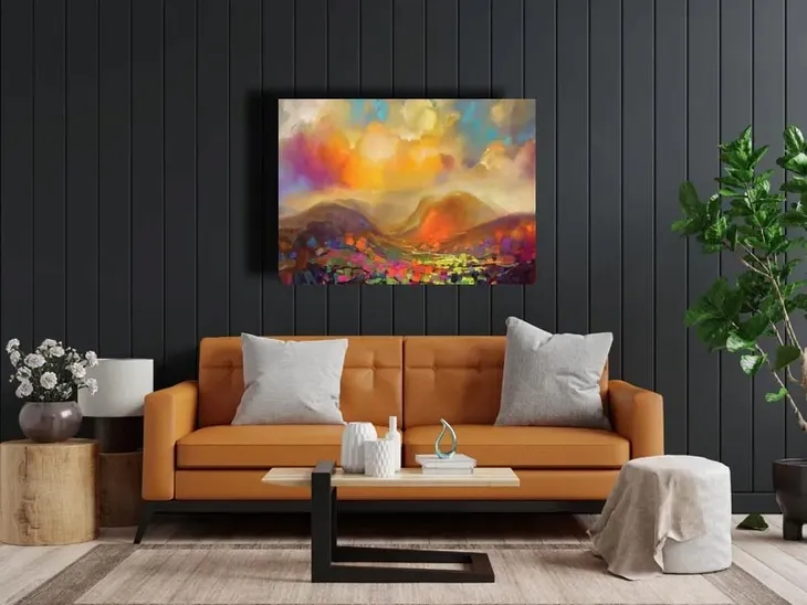 nevis-range-colour-obraz-na-plotnie-120x85-cm-stan-nowy