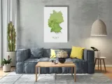 niemcy-mapa-obraz-na-plotnie-30x40-cm-stan-nowy