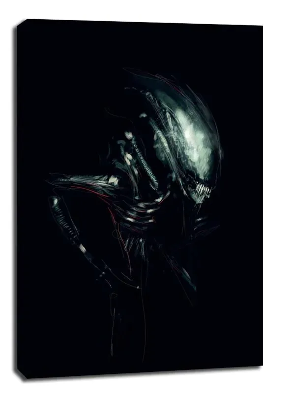 obcy-ksenomorf-obraz-na-plotnie-60x80-cm-stan-nowy