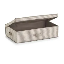 pudelko-do-przechowywania-z-pokrywka-stripes-non-woven-bezowy