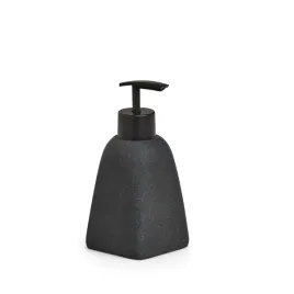 dozownik-mydla-dark-stone-polyresin-czarny-o71x157-cm