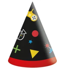 czapeczki-papierowe-gaming-party-minecraft-game-on