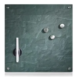 szklana-tablica-do-notatek-40x40cm-kol-antracytowy-wzor-stonewall