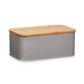 zeller-metalowy-chlebak-31x12-5x18cm-kol-taupe
