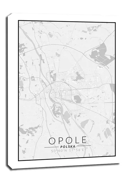 opole-mapa-czarno-biala-obraz-na-plotnie-50x70-cm