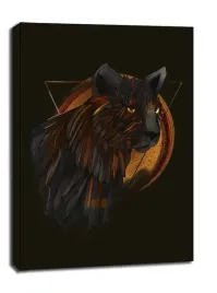pantera-czarne-tlo-obraz-na-plotnie-40x50-cm
