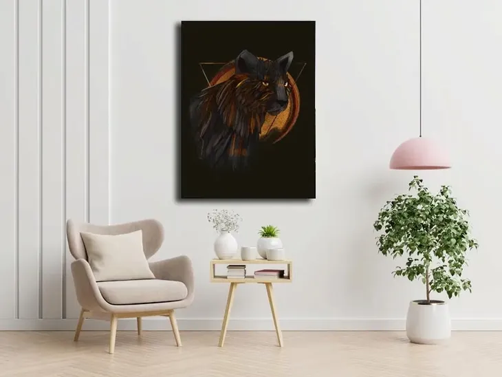 pantera-czarne-tlo-obraz-na-plotnie-40x50-cm-stan-nowy
