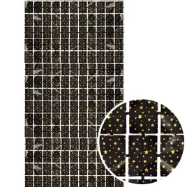 kurtyna-na-drzwi-kwadraciki-w-gwiazdki-czarna-godan-200-x-100-cm