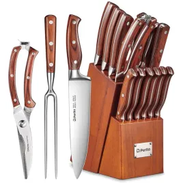 d-perlla-16-piece-stainless-steel-knife-set-with-wooden-handle