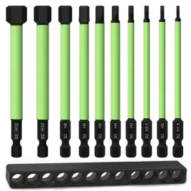 hakkin-zestaw-10-dlugich-bitow-hex-100-mm-1-4-s2-do-wkretarek-magnetyczne