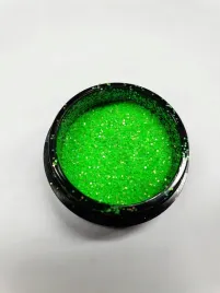 nails-company-pylek-crystal-flakes-neon-green