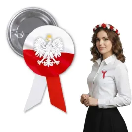 przypinka-godlo-polski-bialo-czerwona-wstazka-56-mm