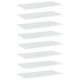 polki-na-ksiazki-8-szt-wysoki-polysk-biale-80x40x15-cm