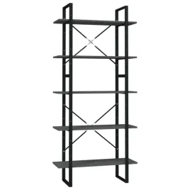 5-poziomowy-regal-na-ksiazki-szary-80x30x175-cm-plyta