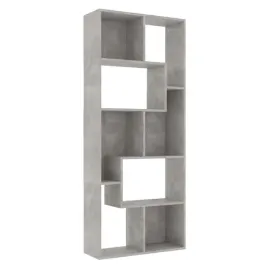 regal-na-ksiazki-szarosc-betonu-67x24x161-cm-plyta-wiorowa