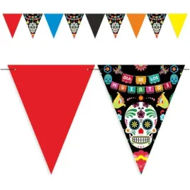 baner-flagi-dia-de-los-muertos-czarny-36-m