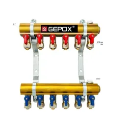 rozdzielacz-c-o-6-obwodow-gepox-zaworki-pex-odpowietrzniki-do-grzejnikow