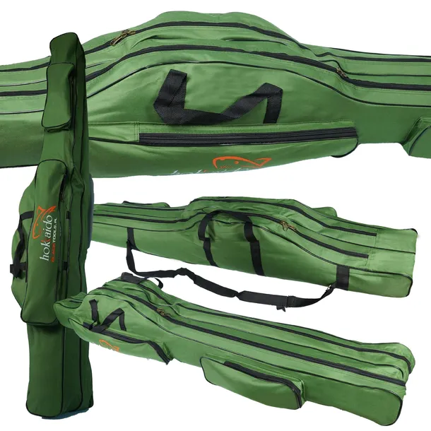 TORBA POKROWIEC WĘDKA 2+2 komory 130cm HOKKAIDO DLA WĘDKARZA