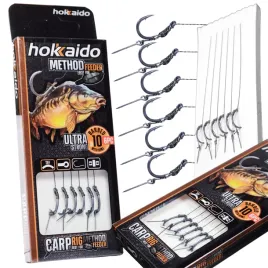 hokkaido-przypon-hak-10-method-feeder-z-igla-10cm