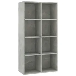 regal-na-ksiazki-szafka-betonowy-szary-66x30x130-cm