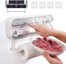 uchwyt-scienny-dozownik-organizer-folii-spozywczej-aluminiowej-papieru